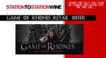 Game of Rhones Series Finale Offer - Station to Station Wine